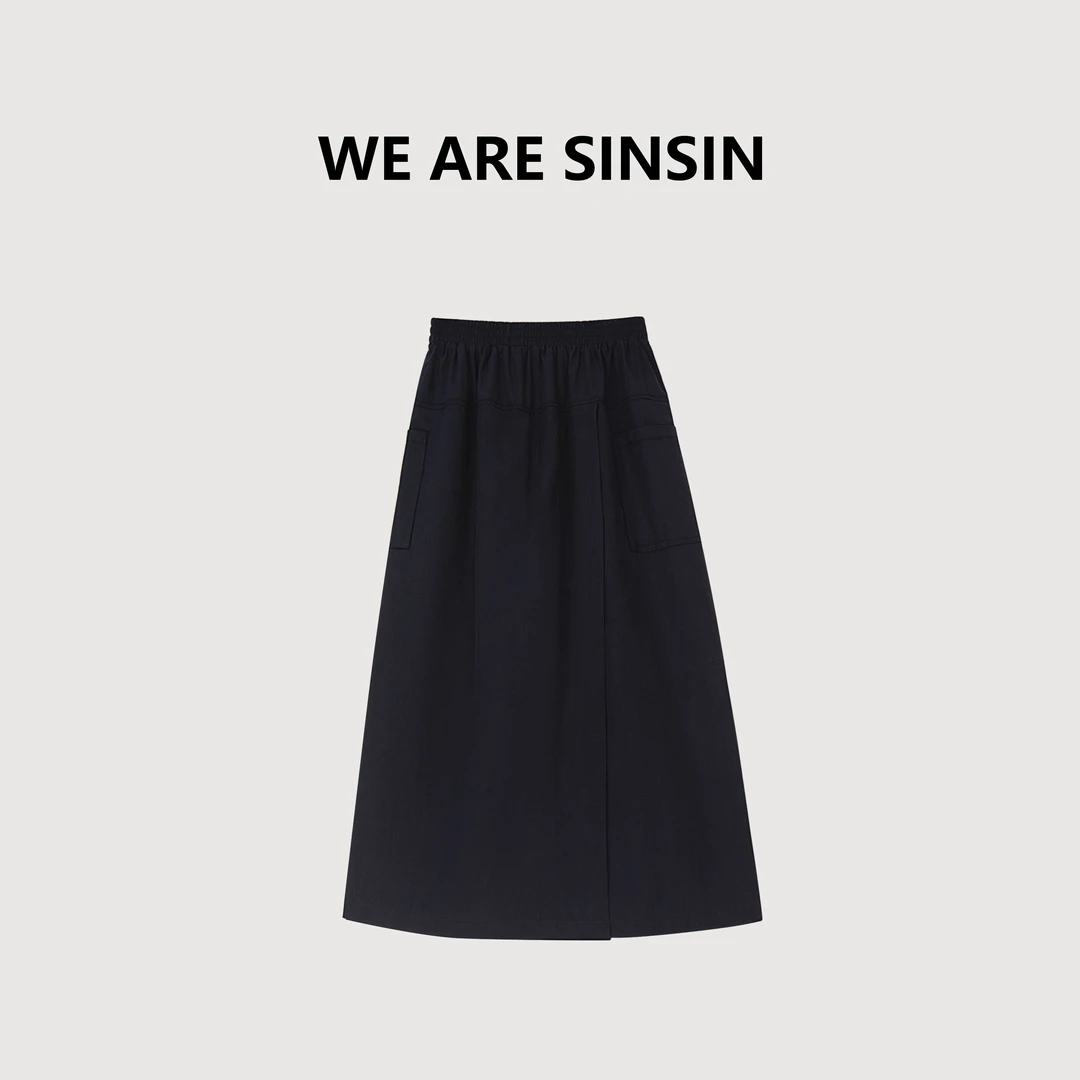 miss muzi“是裙子也是裤子”高支精仿莱赛尔！超轻凉干爽松弛感裙裤