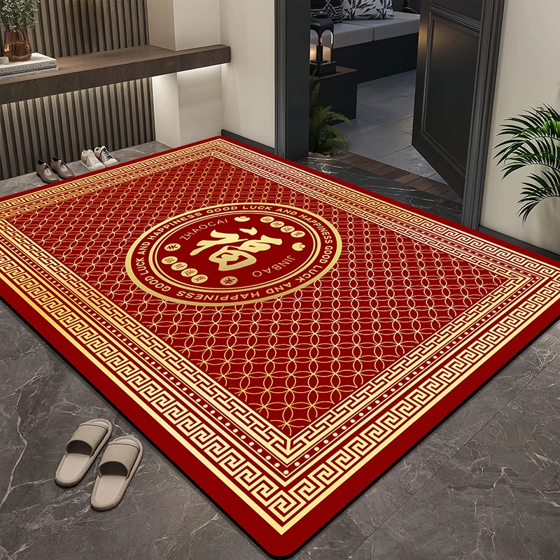 多莱妮入户门垫地毯防滑吸水耐脏脚垫玄关垫卧室卫生间家用地垫