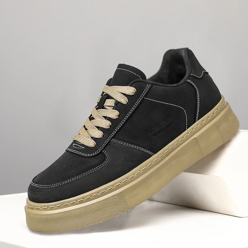 特大码男鞋45秋冬运动休闲鞋加肥加宽47男士板鞋47脚宽大号潮鞋48