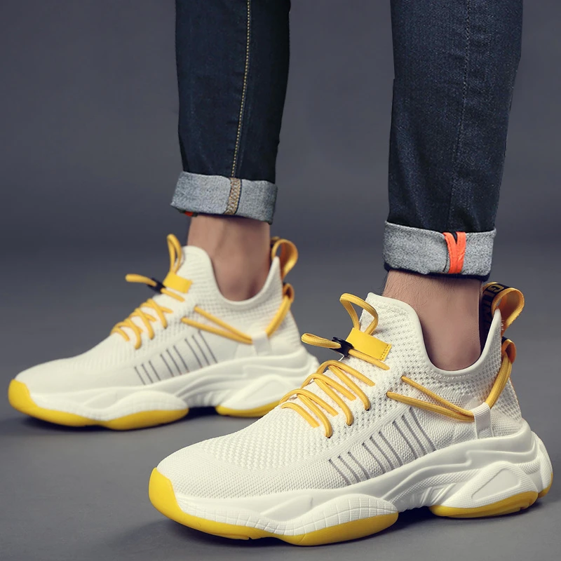 特大码男鞋45加肥加宽46运动鞋47夏季透气网面鞋48飞织休闲潮鞋49