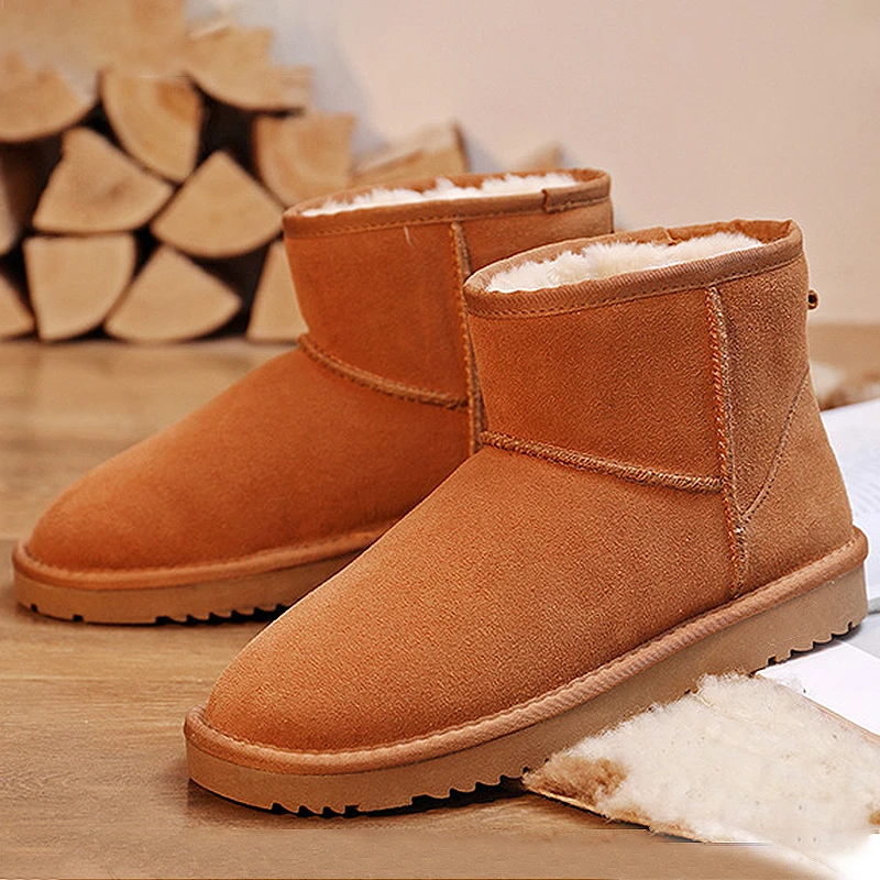 特大码男鞋45冬加绒加厚雪地靴46大号东北大棉面包鞋47保暖棉鞋50