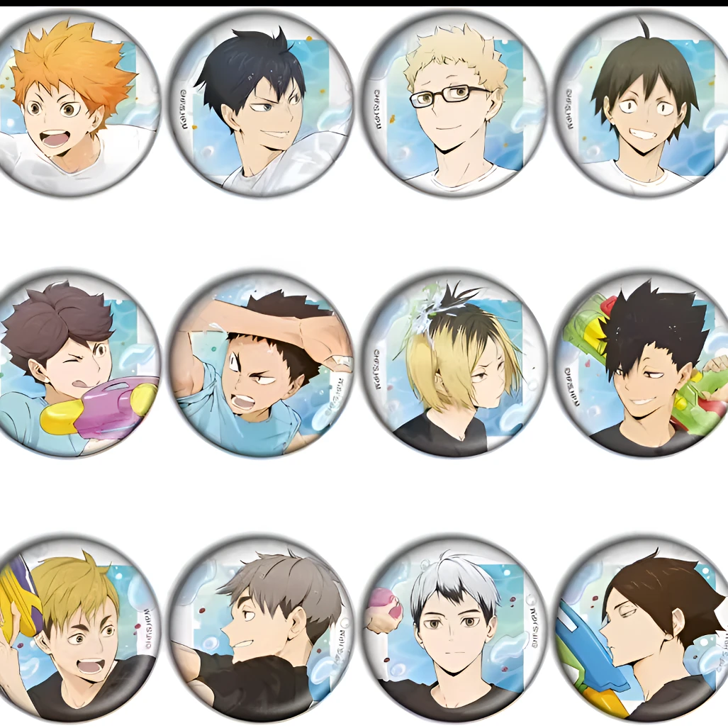 排球少年 玩水水枪吧唧