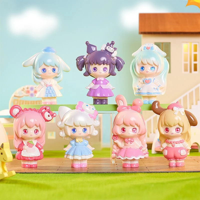 暖暖少女系列萌宠可爱潮玩手办盲盒