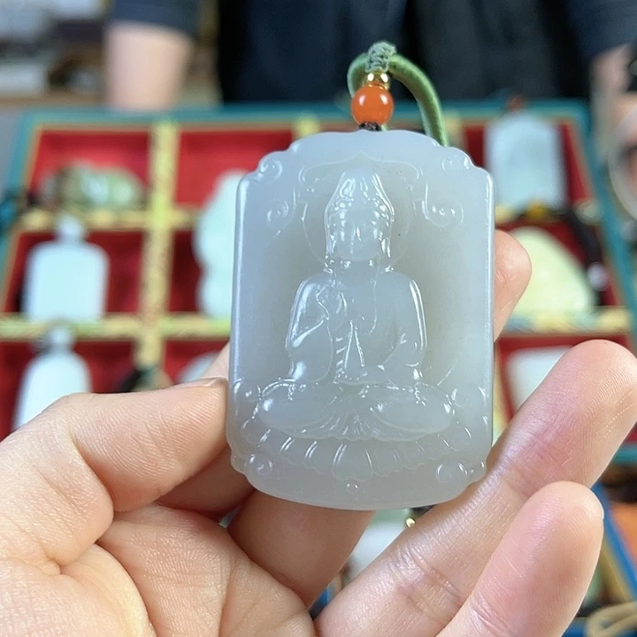 和田玉把件未镶嵌