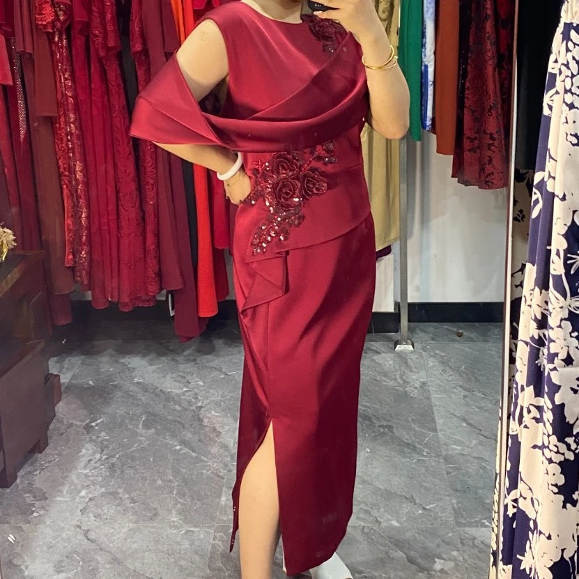 喜婆婆婚宴礼服2023新款妈妈装年轻