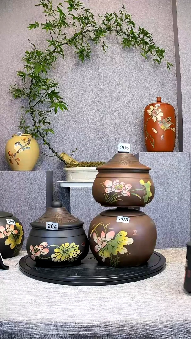 【闪购商品】陶瓷罐203-204-206