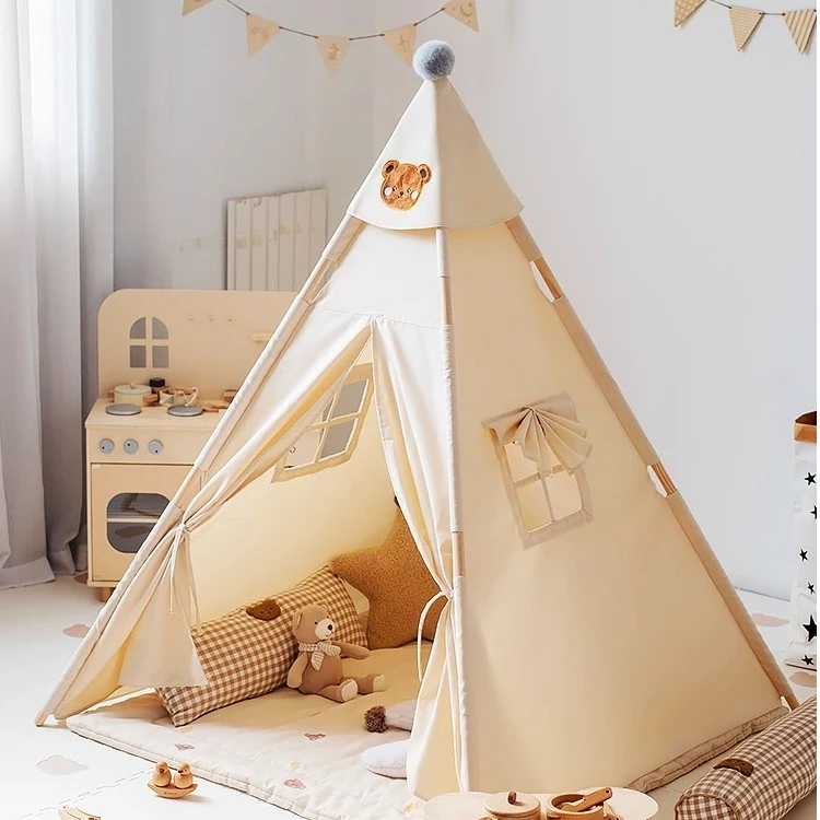 小斑鸠儿童帐篷室内便捷舒适结构玩耍游戏屋公主孩子小朋友游乐