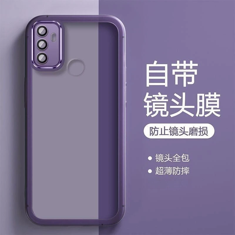 OPPOA32手机壳新款全包防摔自带镜头膜软壳透明男女超薄高级潮套