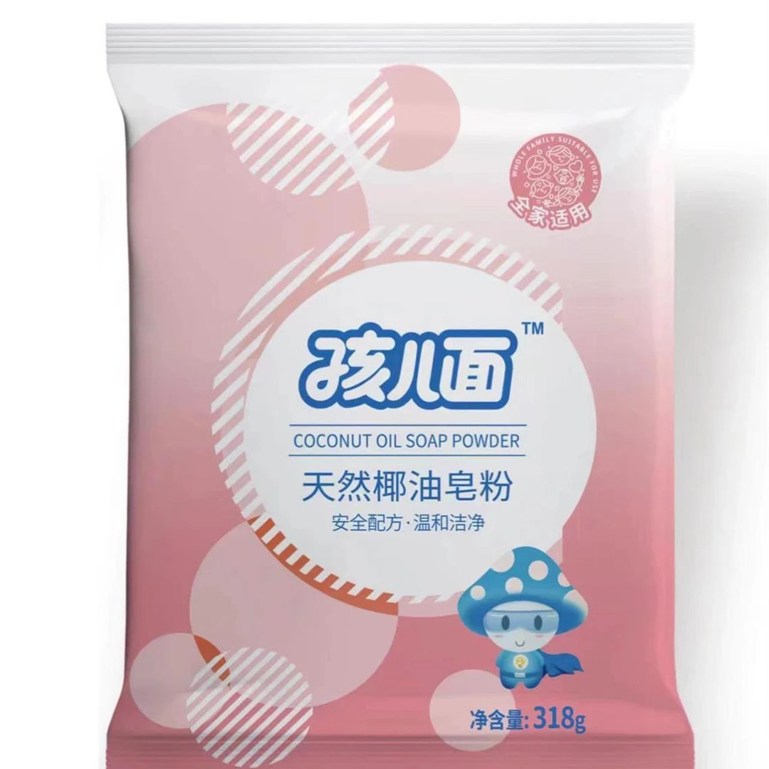 孩儿面318克椰油皂粉1包