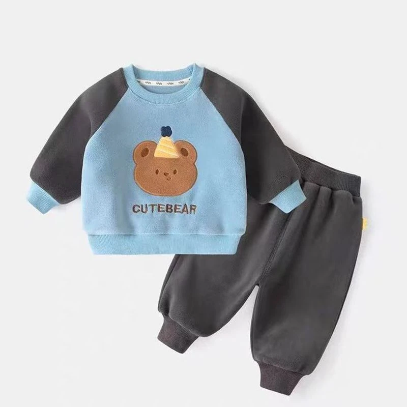 9902潼小棋卡通暖暖套装