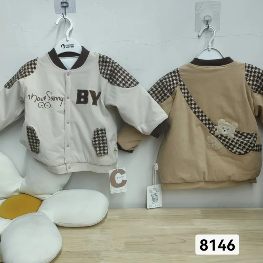 8146春和纳纳字母棉棒球服【清版无售后】