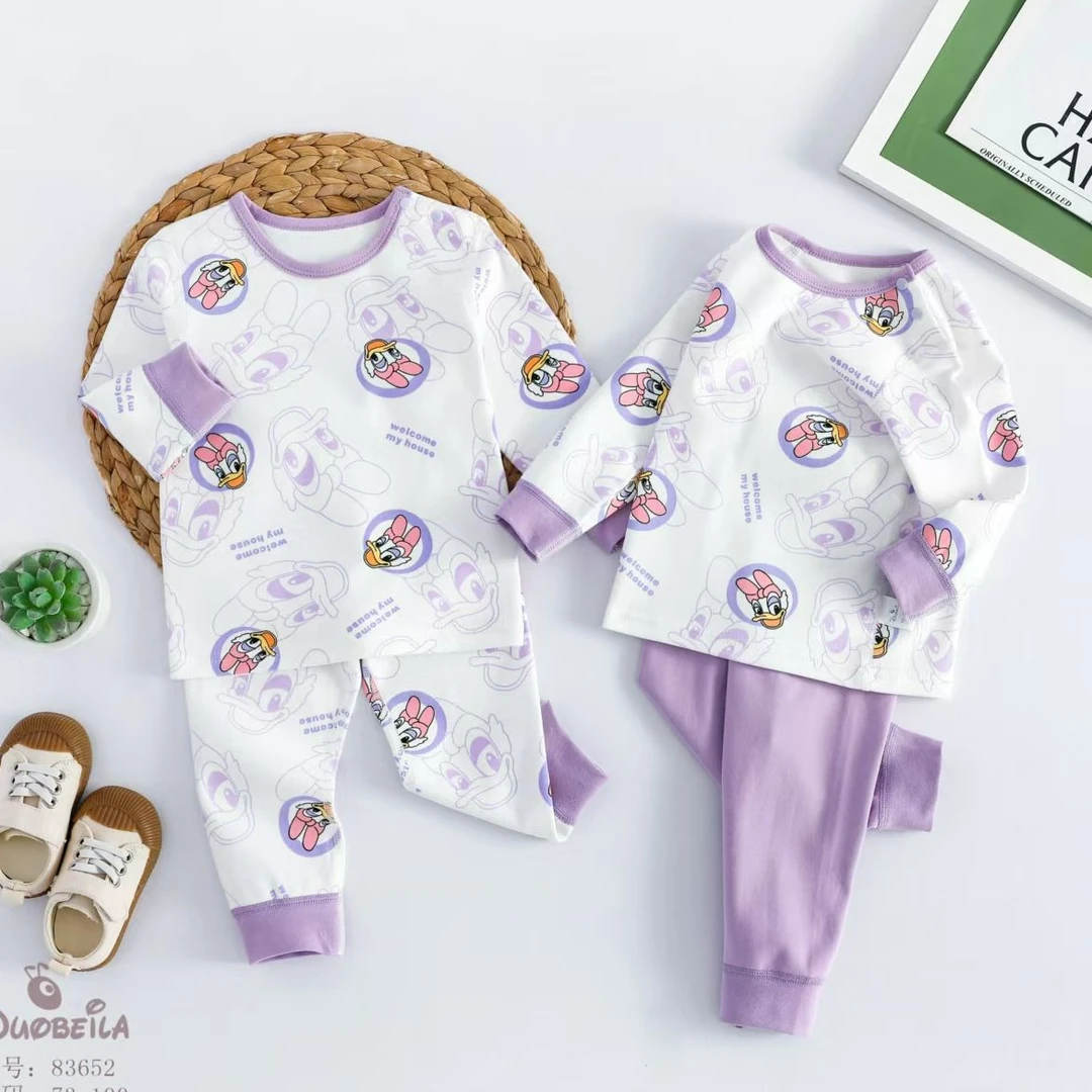 哆83652多呗啦俏皮小鸭肩扣套（裤子花型随意）