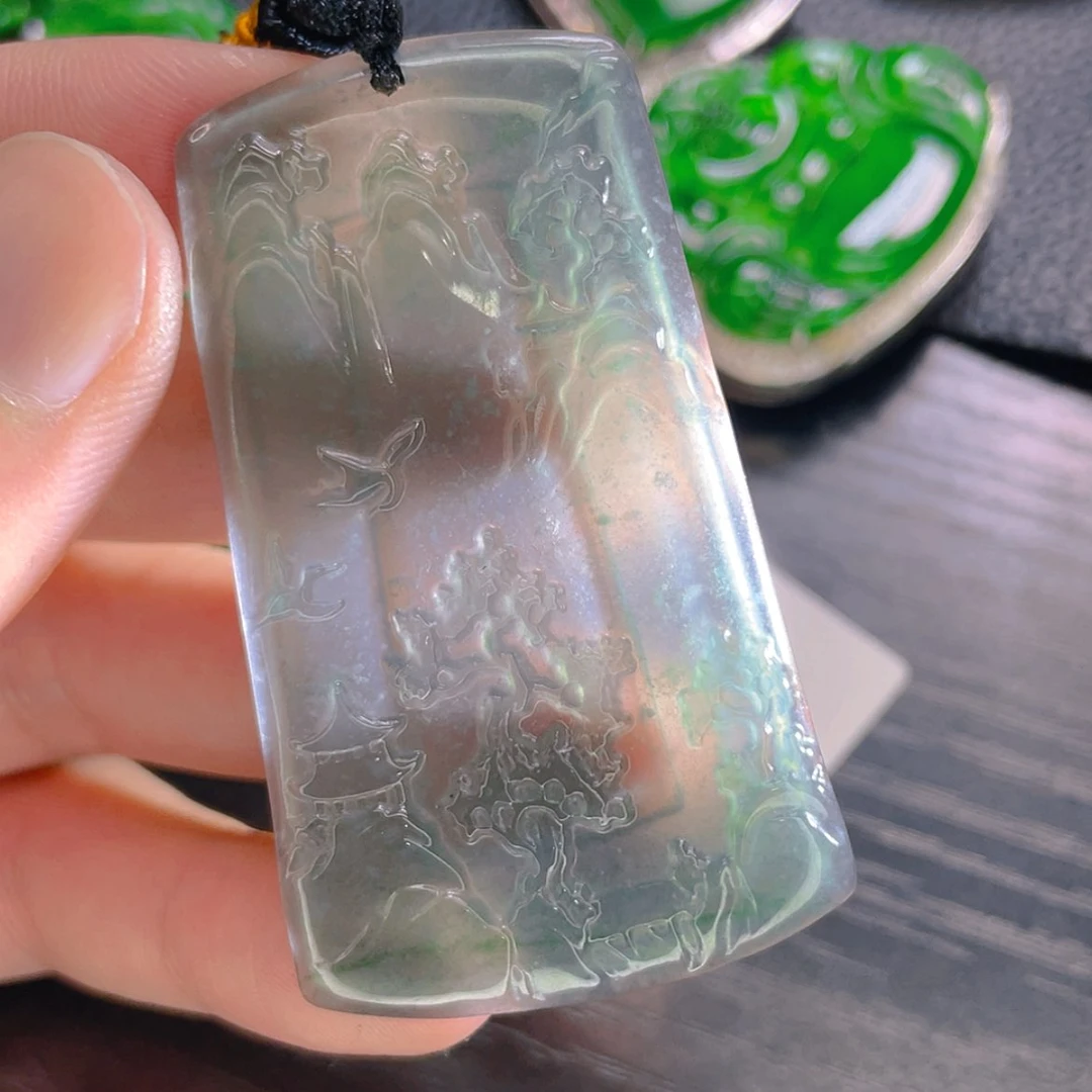 【闪购商品】翡翠颈饰未镶嵌64