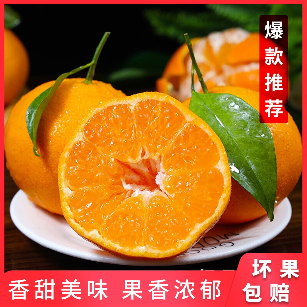 W【好物年货】8斤 四川春见耙耙柑爆汁香甜新鲜基地现发柑橘多汁