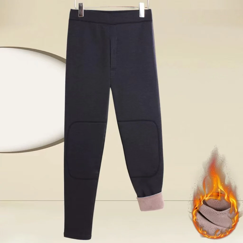 专柜孤品保暖秋裤男士冬季保暖加绒加厚爸爸装秋冬内穿