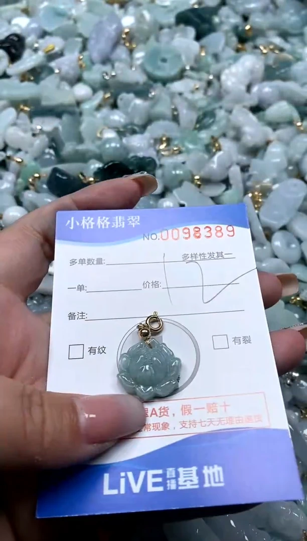 【闪购商品】翡翠颈饰未镶嵌闪购商品0098389