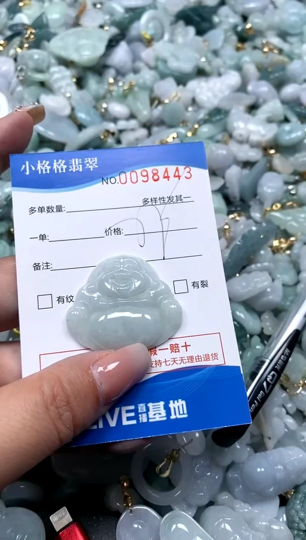 【闪购商品】翡翠颈饰未镶嵌闪购商品0098443