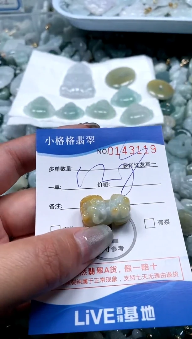 【闪购商品】翡翠颈饰未镶嵌闪购商品0143119