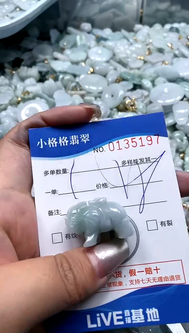 【闪购商品】翡翠颈饰未镶嵌闪购商品0135197