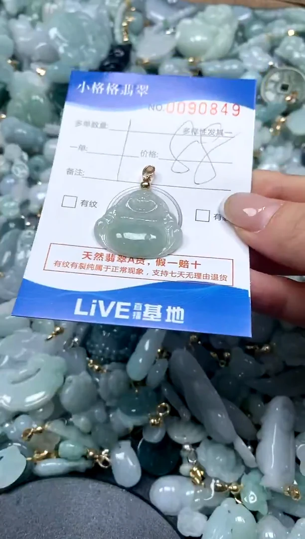 【闪购商品】翡翠颈饰未镶嵌闪购商品0090849