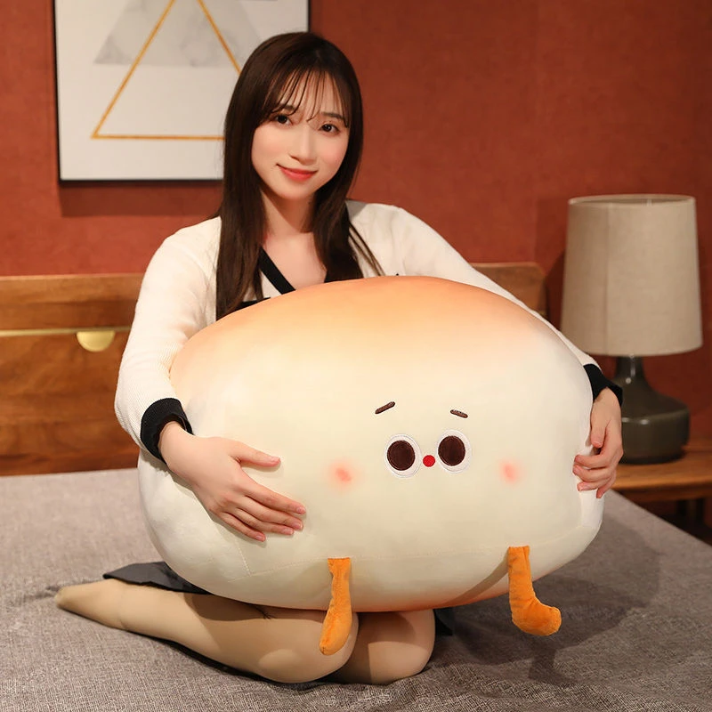 ins风超软小馒头抱枕女生睡觉专用玩偶毛绒玩具娃娃生日礼物公仔