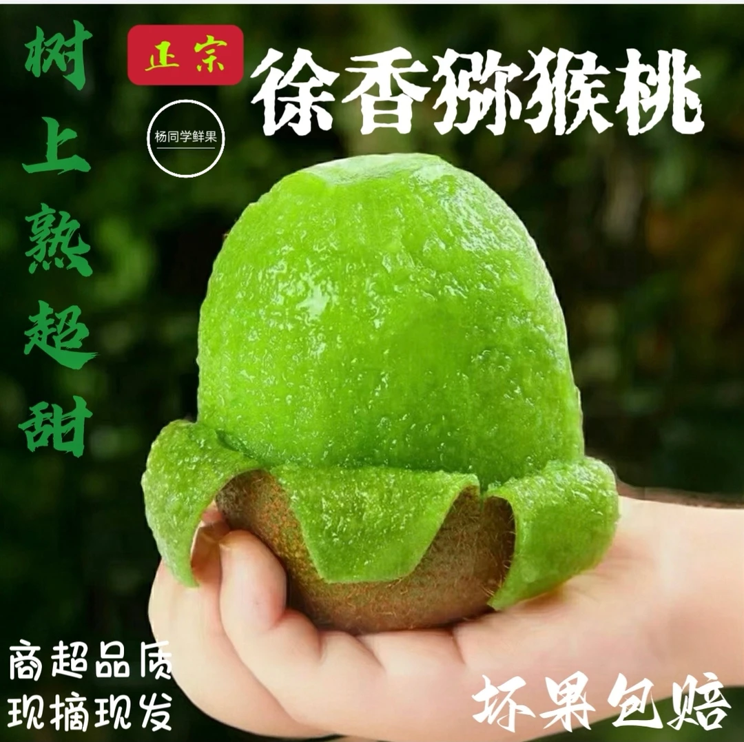眉县特产奇异果皮薄产地包邮10斤5斤1箱陕西眉县特产奇异果皮薄
