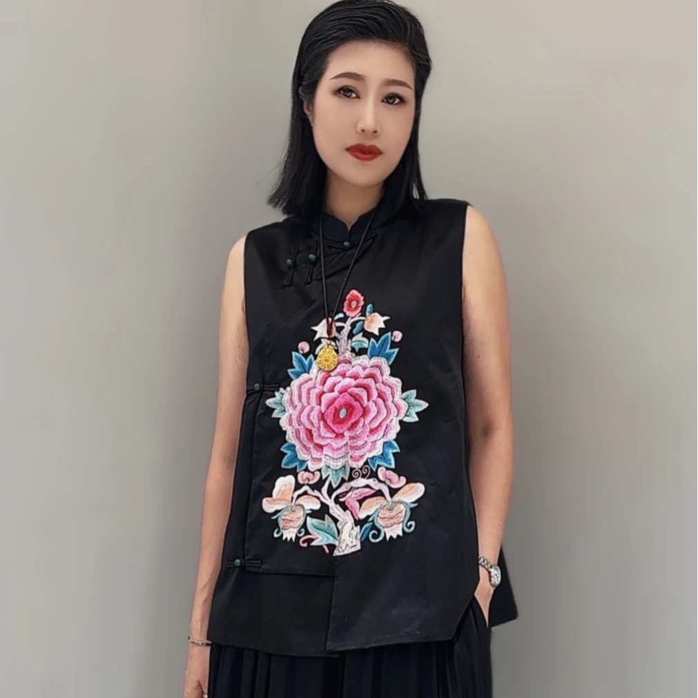 福州大古东DGD女装夏季新中式中国风民族风国潮提花复古古风时尚