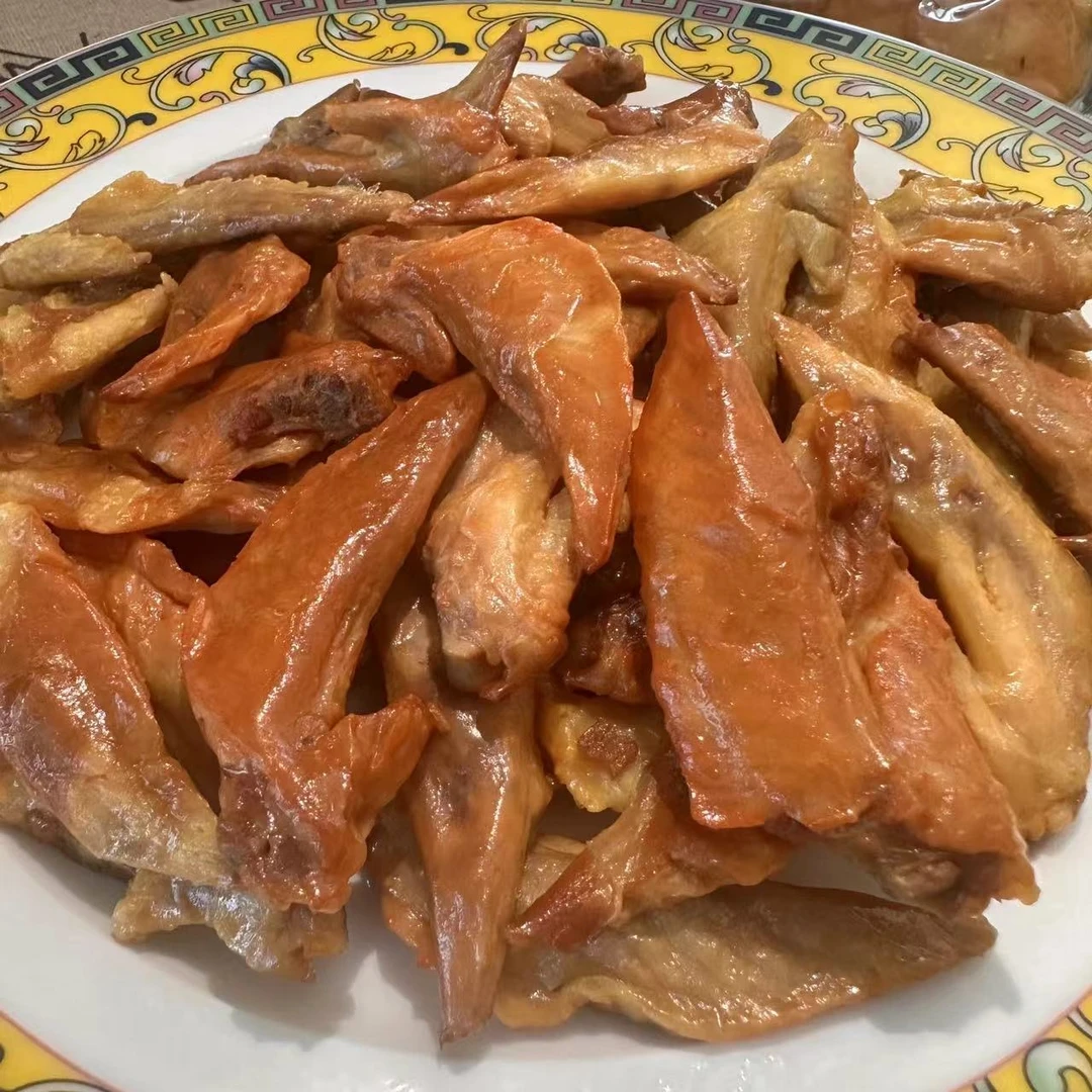 哈尔滨商委红肠熏酱鸡翅尖烟熏五香散装熟食小吃下酒菜特产零食肉