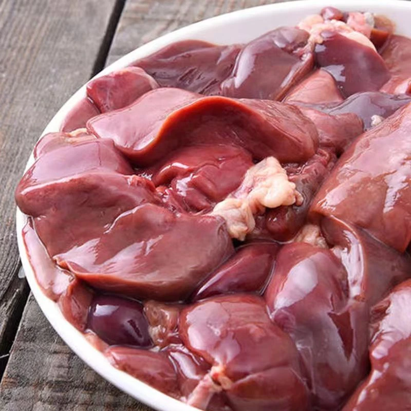 新鲜冷冻鹅心肝鹅心鹅肝5斤家庭装新鲜的鹅心肝自家吃包邮