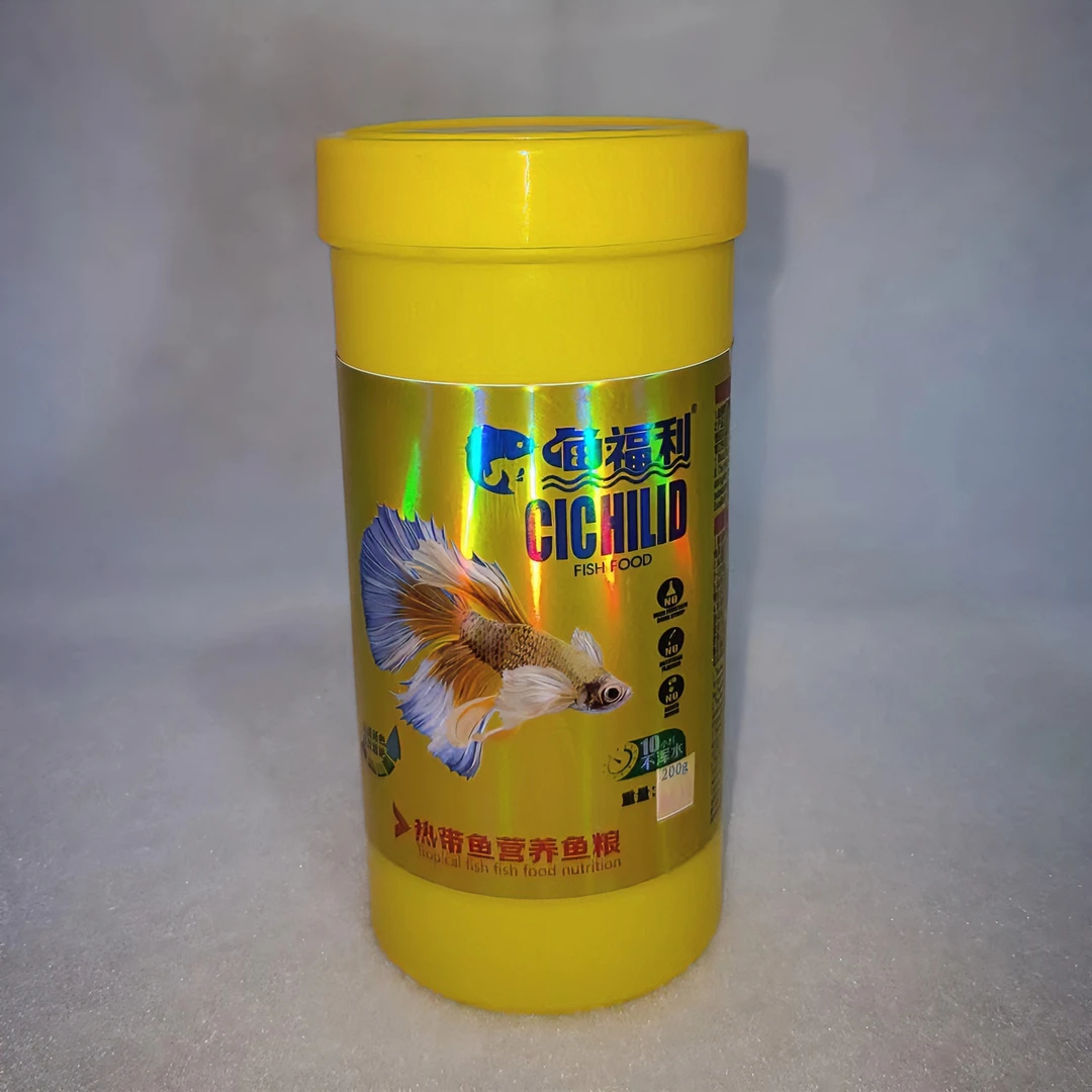 热带鱼饲料多种优质高蛋白虾红素螺旋藻营养增强喂食