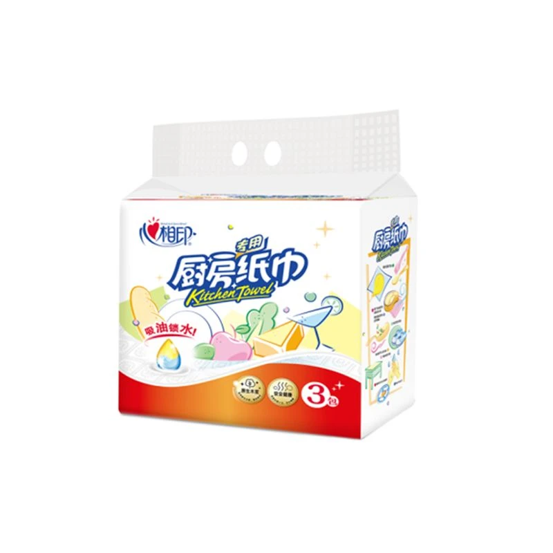N心相印厨房专用纸巾70抽双层R+A