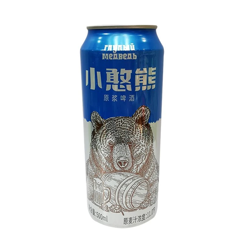 Y1小憨熊原浆白啤酒500ml