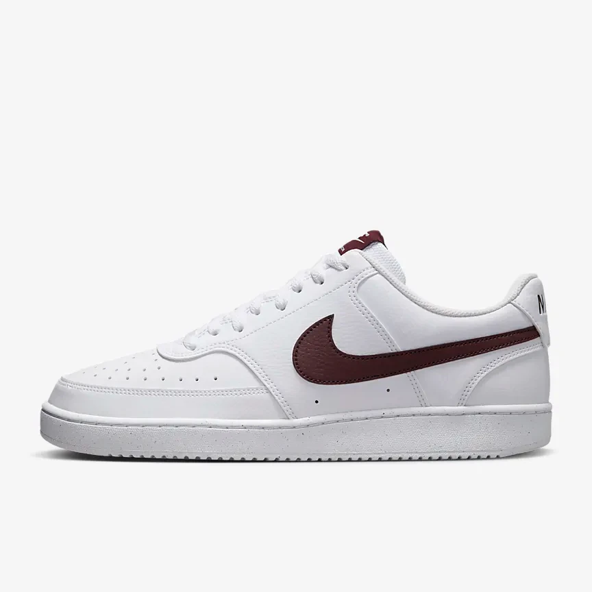 NIKE/耐克Count 经典舒适百搭生活低帮休闲板鞋男款白红DH2987113
