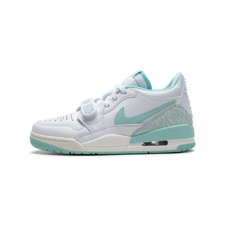 NIKE/耐克Jordan 312 舒适百搭低帮复古篮球鞋女款灰绿HJ9041100