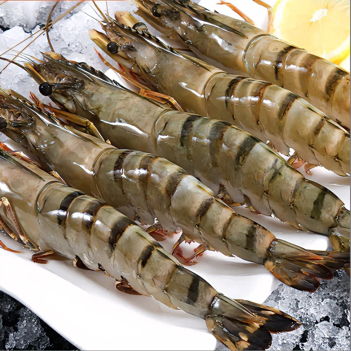 一斤10到13只大大黑虎虾 到手4斤 4斤40只到52只