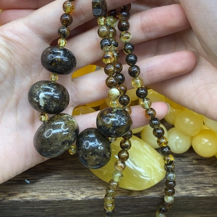 琥珀手链未镶嵌琥珀