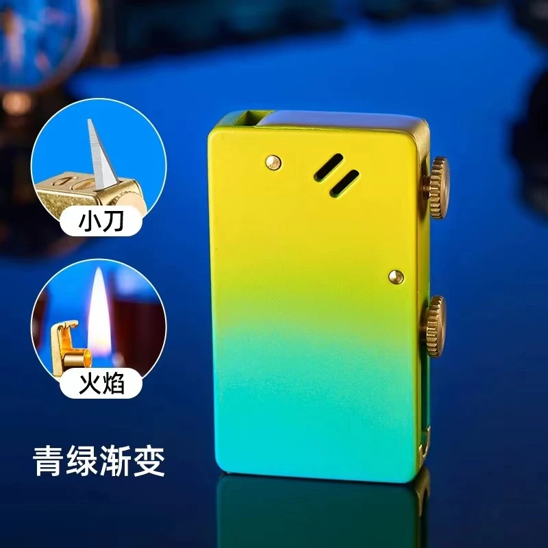 ZY867 双色 一件按压打火机