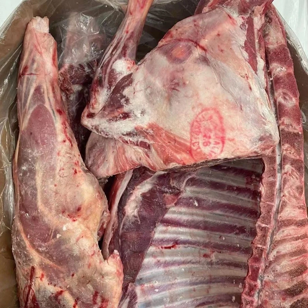 澳洲进口羊肉三分体半羊切块99%腿排 20斤2肥8瘦12月左右