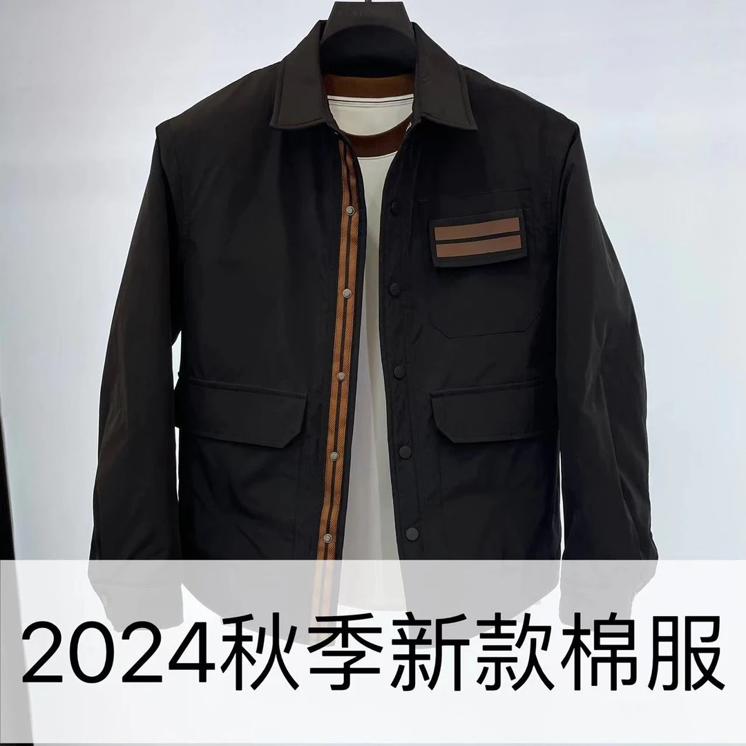 【PK】77880-秋季新款男士夹克外套棉服纯色百搭款10-22A