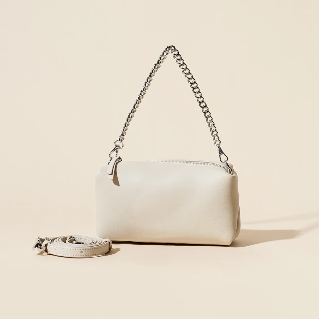 岩牛小众设计枕头包休闲女士百搭斜挎包轻奢链条包YN3328