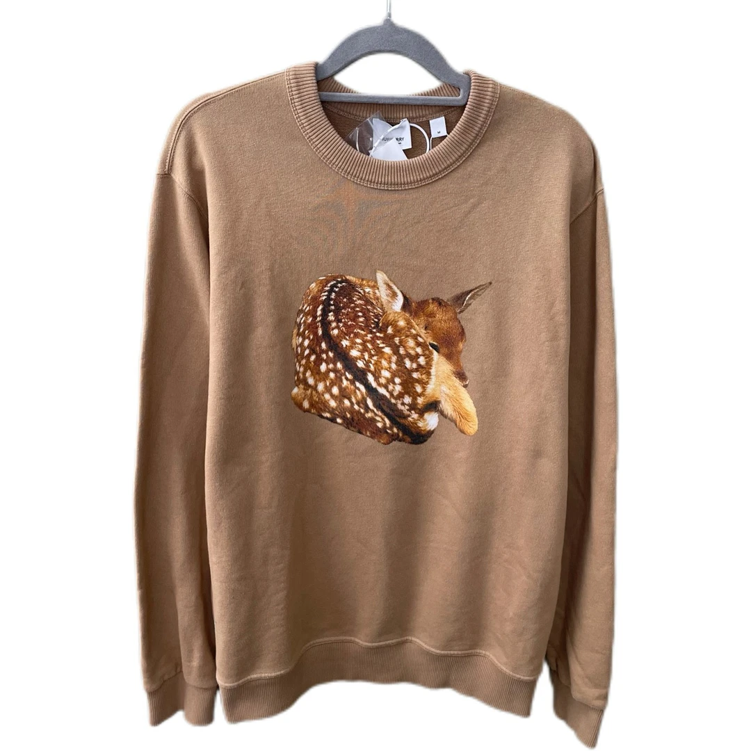 M码/Burberry/博柏利 小鹿卫衣/98新/jm08617