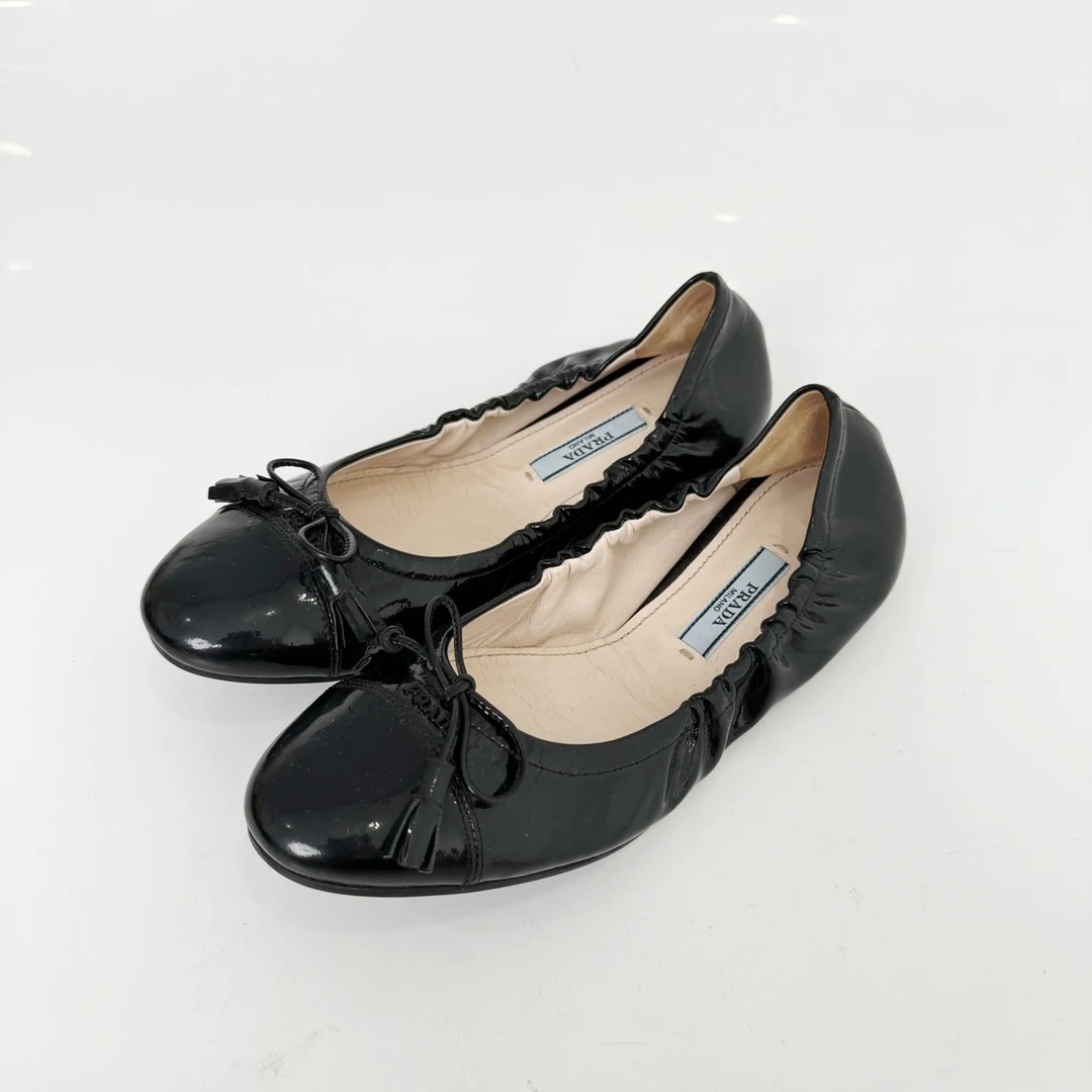 36码/Prada/普拉达 芭蕾舞鞋/98新/jm09308