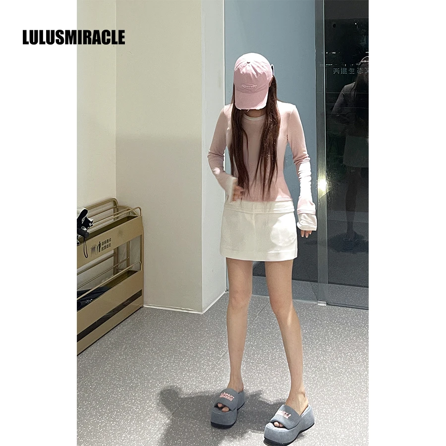 李小璐 伦敦书店 利落都市感 显比例西装裙裤