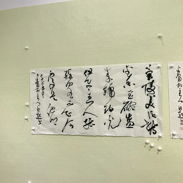 书法中书协何超江西草书136*68