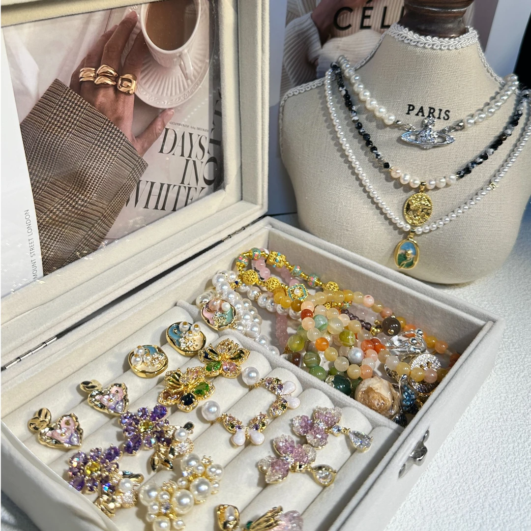 铜合金耳饰 2024秋冬轻奢时尚饰品925银针 直播间选款【拆5选2】