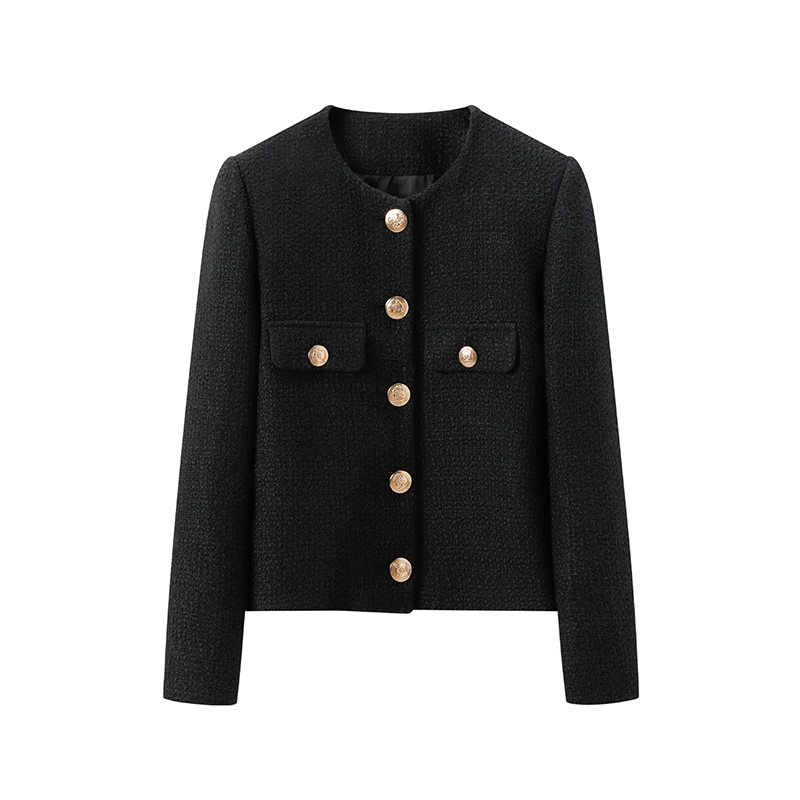 【 迷雾森林】秋季外套小香风外套女名媛轻奢重工羊毛百搭秋冬