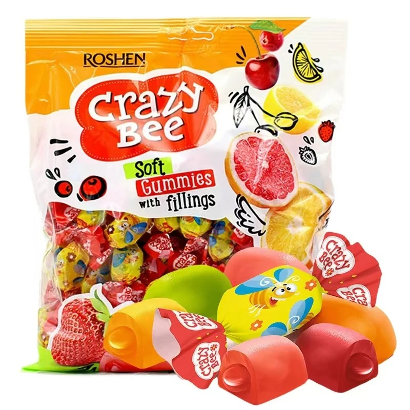 如胜疯狂小蜜蜂水果味凝胶糖果