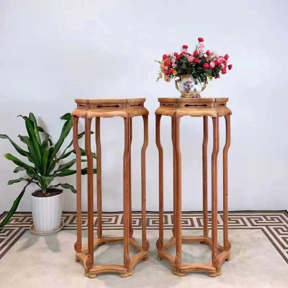 恒达素朴居缅甸花梨（大果紫檀）精品梅花花架