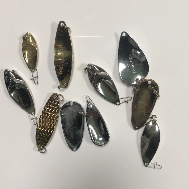 创洋路亚亮片假饵金属鱼饵鱼钩渔具马口亮片翘嘴鳜鱼鲈鱼狗鱼垂钓