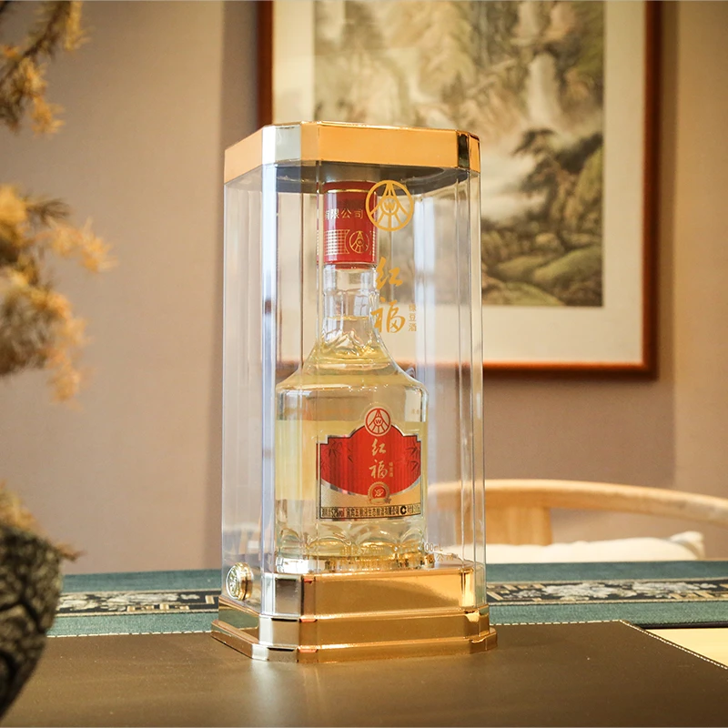 红福 熊猫桶 宜宾五粮液仙林生态酒业有限公司出品 52度